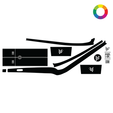 Custom 2024+ Ibis Hakka MX Sizes 49-53 Decal Kit