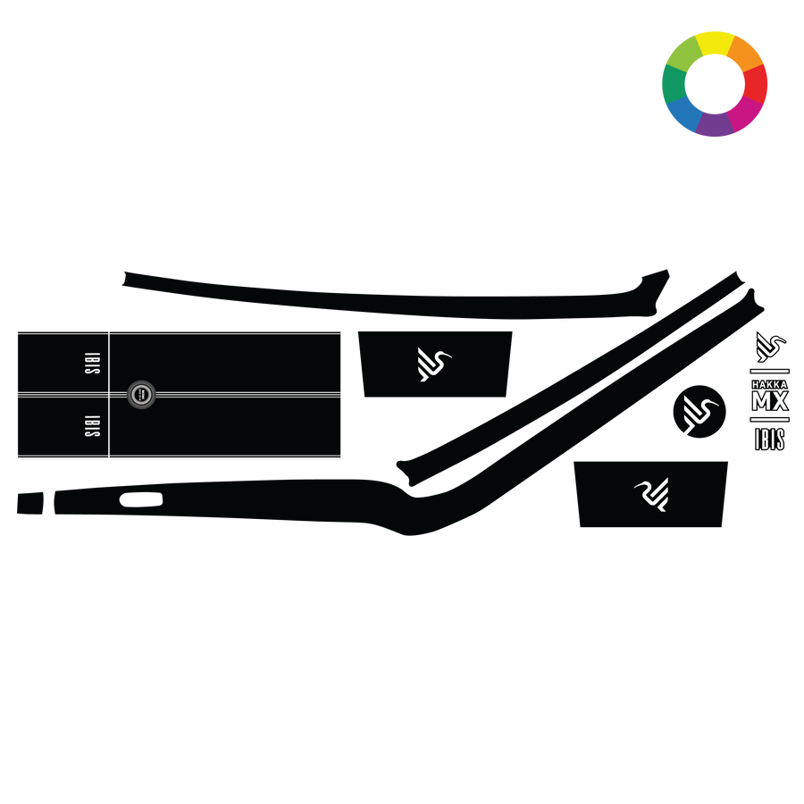 Custom 2024+ Ibis Hakka MX Sizes 55-61 Decal Kit