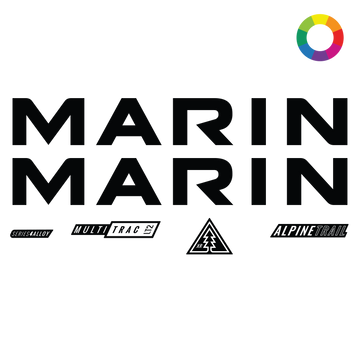 Custom 2024 Marin Alpine Trail XR Decal Kit