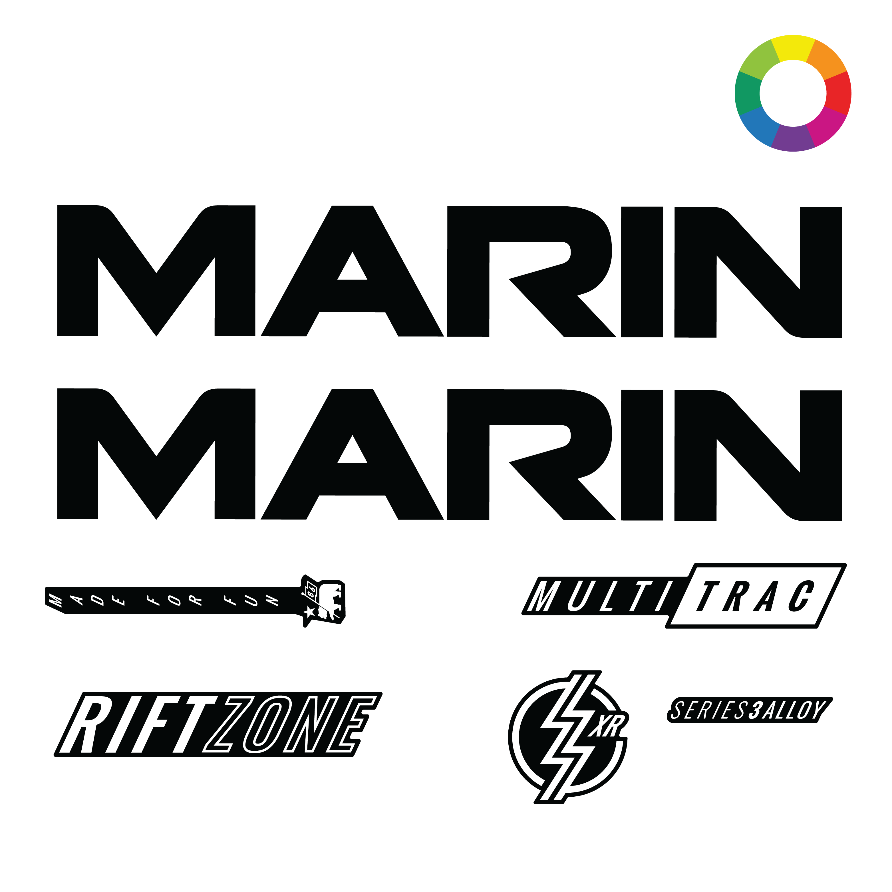 Custom 2024 Marin Rift Zone Decal Kit | Fully Customizable – Ground ...
