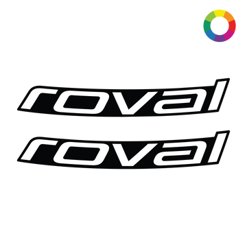 Custom 2023 Roval Traverse 29" Rim Decals