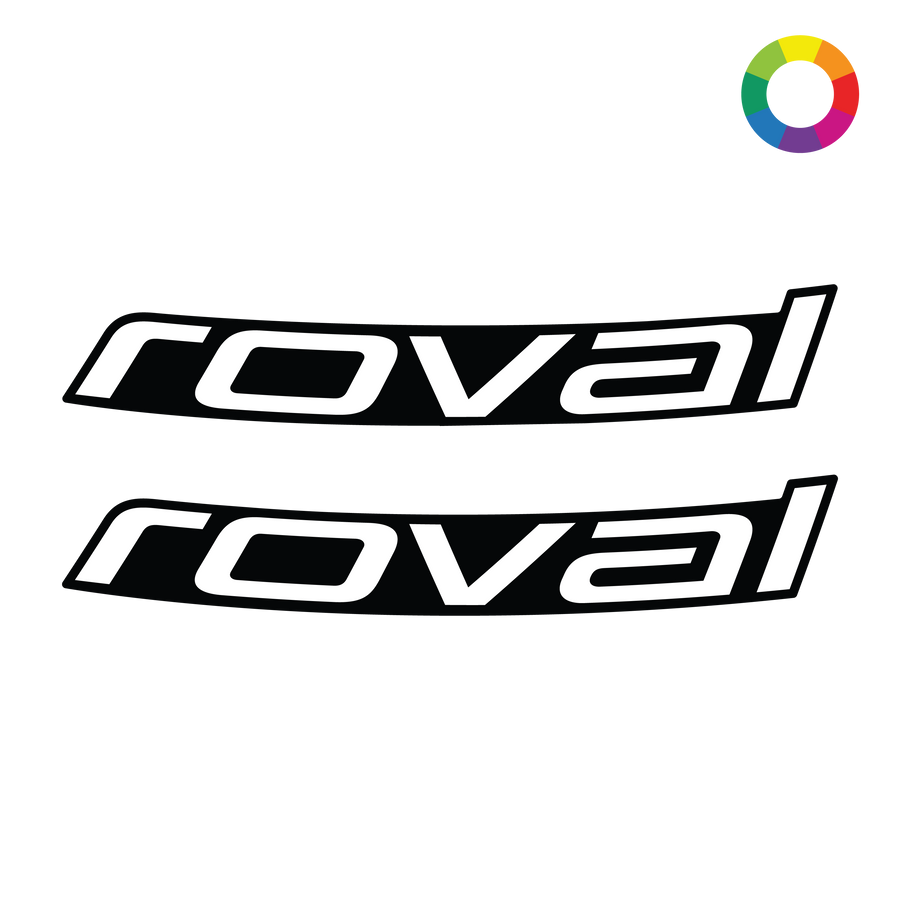 Custom 2023 Roval Traverse 29" Rim Decals