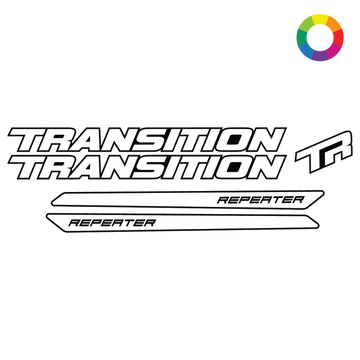 Custom 2024 Transition Repeater PT Decal Kit