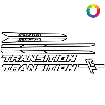 Custom 2022 Transition Repeater Decal Kit