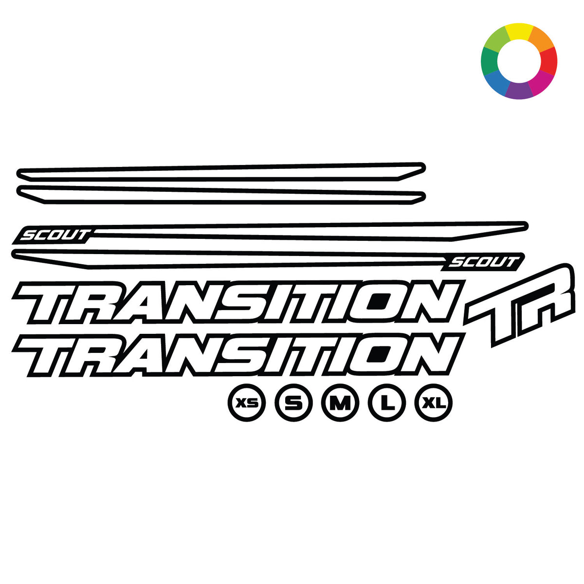 Custom 2020 Transition Scout Carbon Decal Kit | Fully Customizable ...