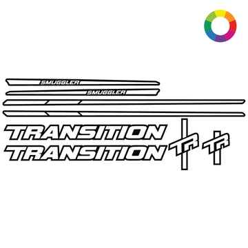 Custom 2023 Transition Smuggler Carbon Decal Kit