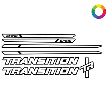 Custom 2023 Transition Spire Alloy Decal Kit