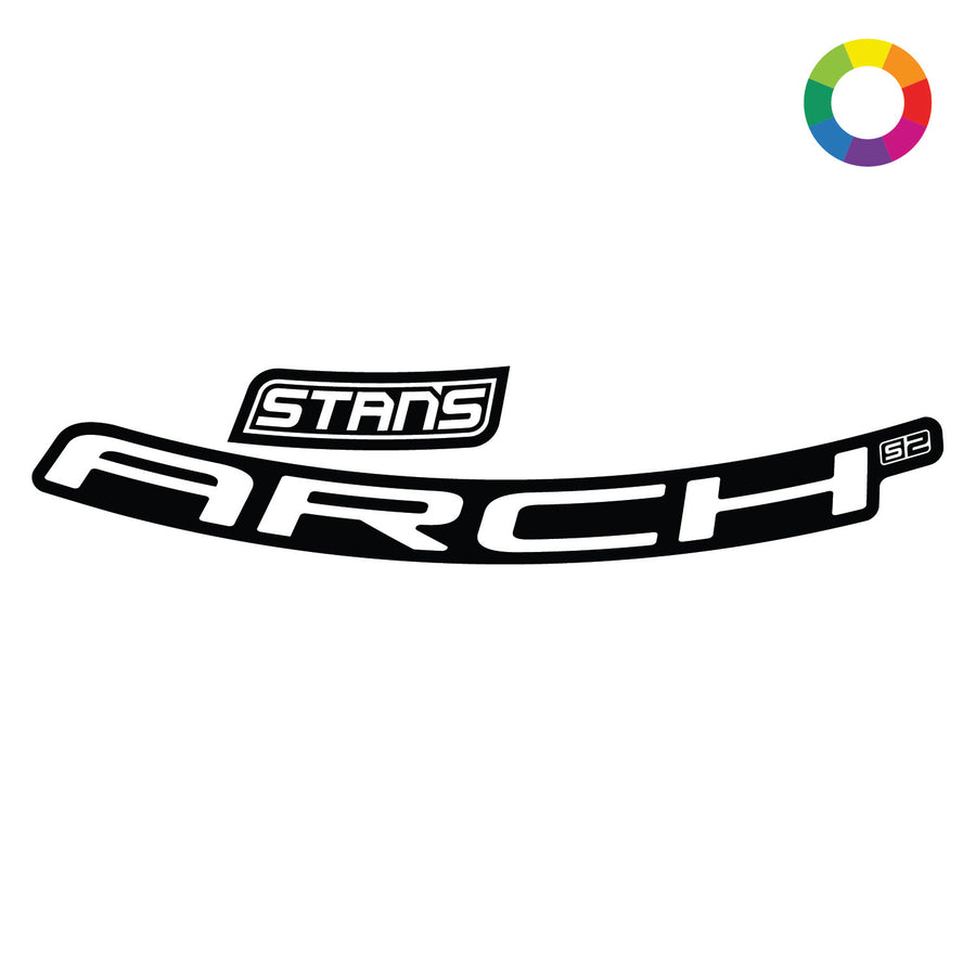 Custom Stan's ARCH S2 27.5" Rim Decal