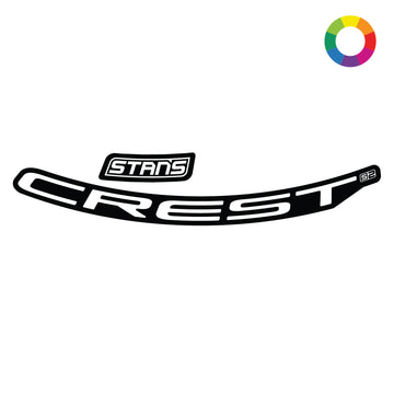 Custom Stan's CREST S2 27.5" Rim Decal