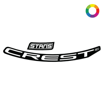 Custom Stan's CREST S2 29" Rim Decal