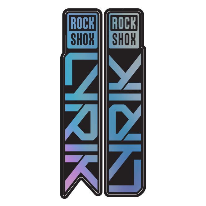 Metallic RockShox Lyrik Fork Decal