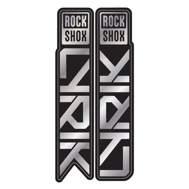 Metallic RockShox Lyrik Fork Decal