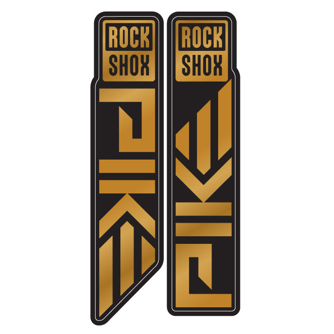Metallic RockShox Pike Fork Decal