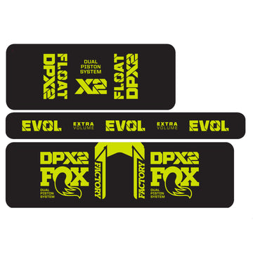 Fox Rear Shock Sticker Fork and Shock Decal Stickers | Fox and Rockshox Decals – Ground Keeper ...