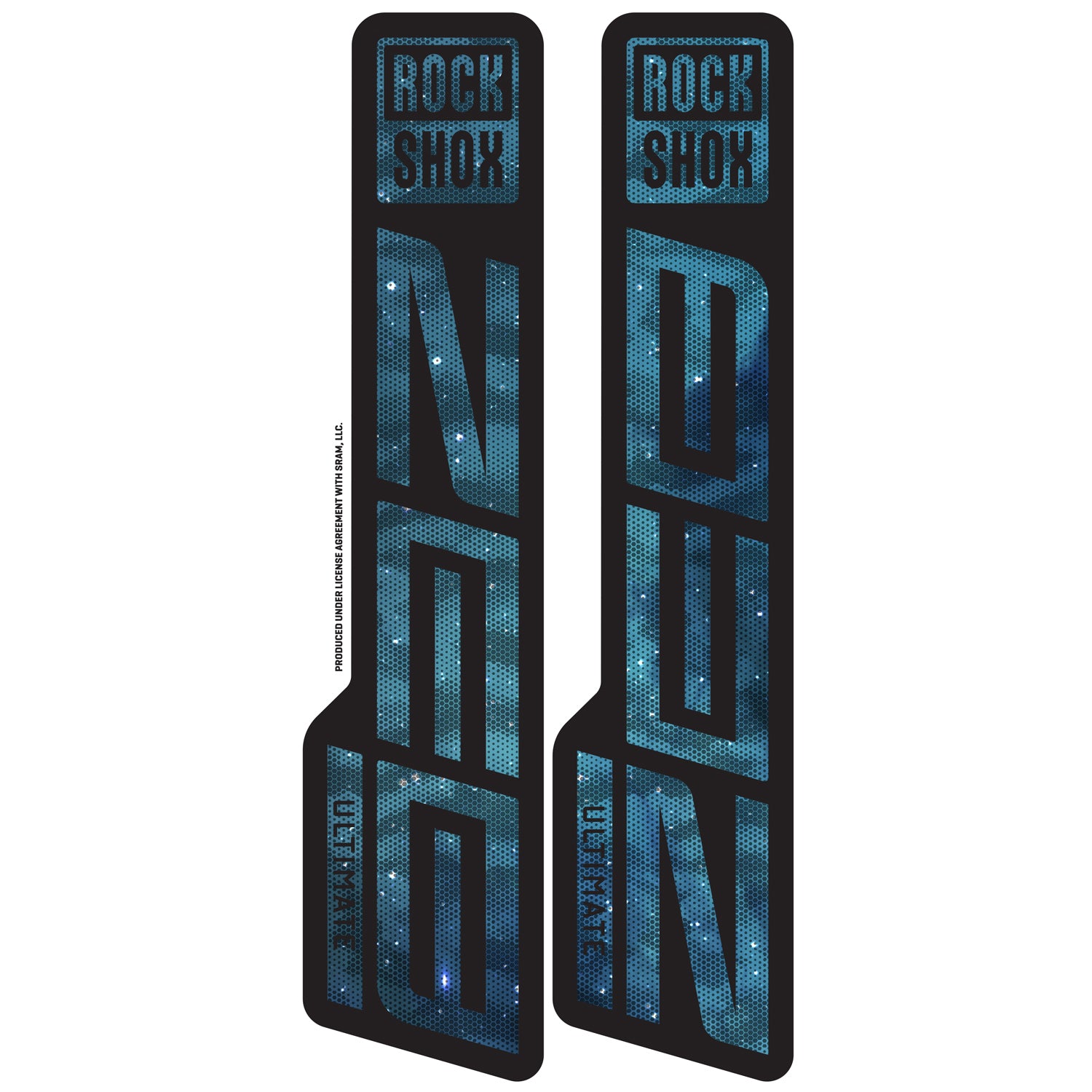 Ground Keeper RockShox ZEB Decals MTB Fork Sticker Ground Keeper Custom