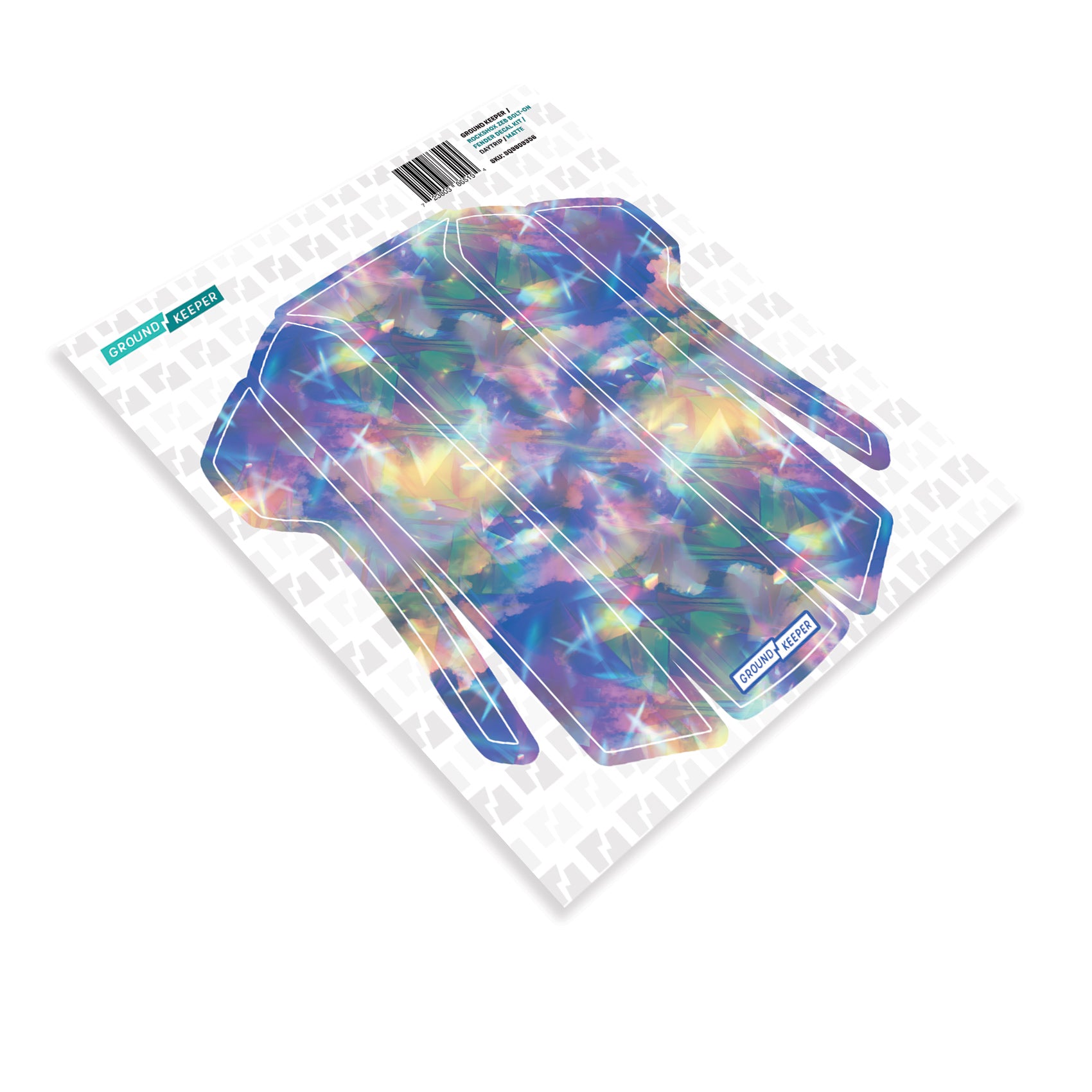 RockShox BoltOn ZEB/Domain Fender Decal Kit Ground Keeper Custom