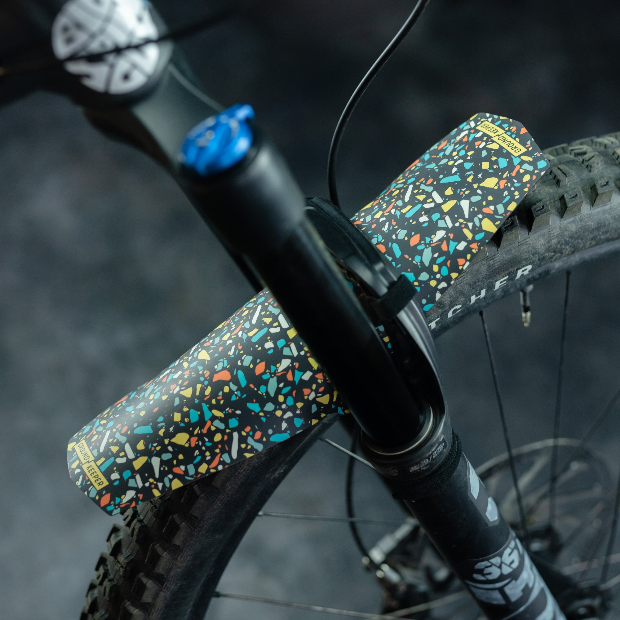 Ground Keeper Terrazzo Long Fender MTB Front Mudguard Ground Keeper